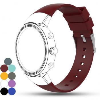 Soft Silicone Gel Watchband for ASUS ZENWATCH 3