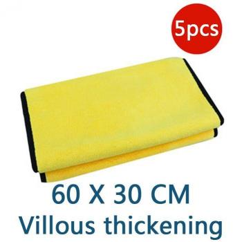 3/5/10 Pcs Super Zachte Auto Microvezel Handdoek - Hoge Absorptie