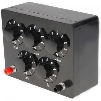 Variable Decade Resistor Box 0-9999.9 Ohm