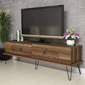 Mueble de TV Ekol en nogal 845HCT3027
