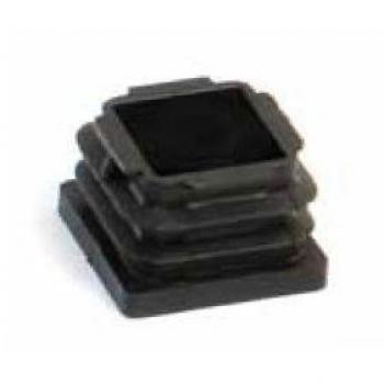 Embout d'angle noir AVL pour tube carré T40x40