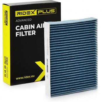 Filtre d'habitacle RIDEX PLUS 424I0408P pour RENAULT et NISSAN