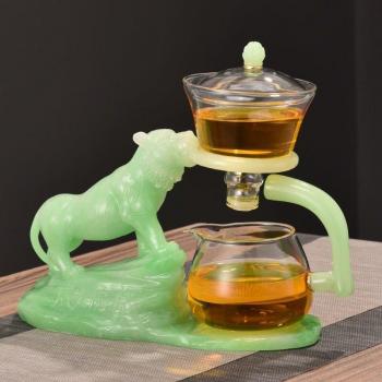 Tetera de Kung Fu transparente resistente al calor
