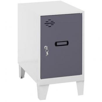 Mini Casillero SIMONLOCKER 475x400x500 + Pies Antiguo/Blanco