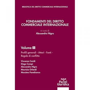 Fondamenti del diritto commerciale internazionale. Vol. 1: Profili generali, attori, fonti, regole di conflitto.
