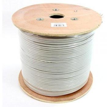 PG BOBINA DE CABLE CAT 6 FTP 305 METROS COLOR GRIS