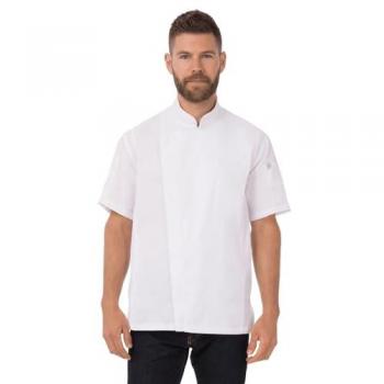 Chef Works Springfield Zip Chef Coat – Men L