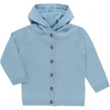 Cárdigan con capucha Strikka azul