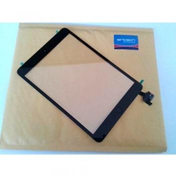 SINTECH® iPad Mini 1/2 Schichtschutzfolie mit Touch, IC-Chip, Home‑Button – Black Edition