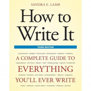 How to Write It Third Edition by Sandra E. Lamb