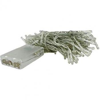 Stringa Luci LED a Batteria con LED Multicolori 5 Metri IP20 4,5V Decorazione Natale