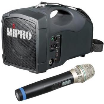 Mipro MA-101B tragbarer Lautsprecher mit integrierter Funkmikrofon‑Schnittstelle – 45 W