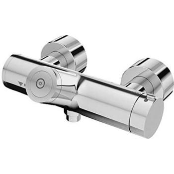 Schell Vitus thermostat de douche 016140699, chromé, CVD, fonctionnement sur batterie
