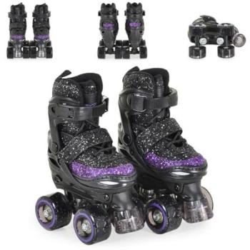 Byox Rollschuhe Sparkle XS Schwarz 26‑29