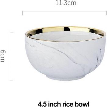 White Bone China Plates and Bowls