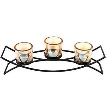 Candelabro Elegante 3 Piezas 35 cm