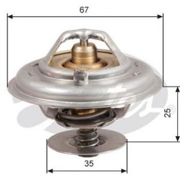 GATES Kühlwasserthermostat für VW, AUDI, FORD TH14380G1