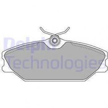 Delphi Bremsbeläge vorne Renault Laguna