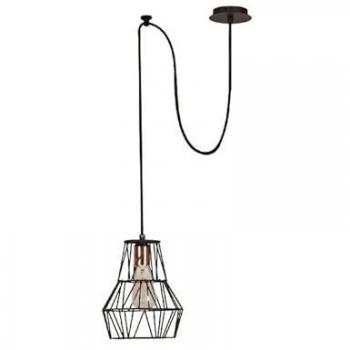 Lámpara Suspensión Barletta Metal Black – EPIKASA Edition