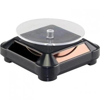 Golden Solar Electric Rotating Display Tray