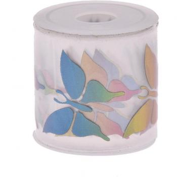Chzimade 8Pcs Colorful Heart Reflective Vinyl Film
