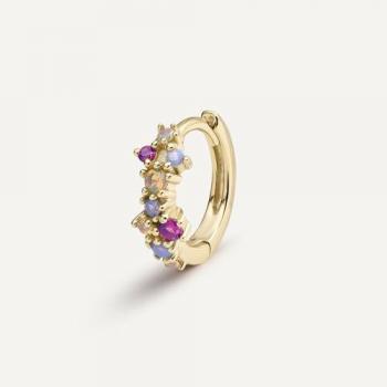 Aro Zambia de Ear Candy en Plata y baño de oro 18k