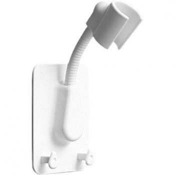 Tête de douche réglable 360° – 4 teintes – support sans poinçon – universel