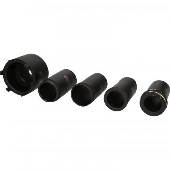 Set di chiavi per ghiere con 4 tubi di guida per Mercedes, Ø 75 mm, 5 pezzi