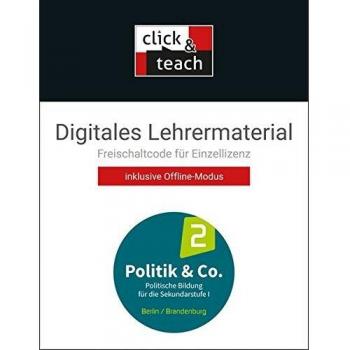 Politik & Co. – Berlin/Brandenburg / Politik & Co. BE/BB click & teach 2 Box: Sozialkunde und Politische Bildung / Digitales Lehrermaterial