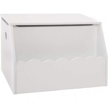 Caixa Organizadora de Brinquedos - 57,5 cm x 38 cm - Branca