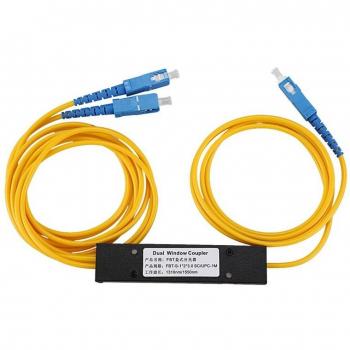Acoplador Óptico FBT 1X2 SC UPC Monomodo
