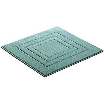 Vossen Badematte »Feeling«, Höhe 10 mm, fußbodenheizungsgeeignet-beidseitig nutzbar, Badteppich, Uni-Farben, mit Bordüre, Hoch-Tief Effekt, reine Baumwolle