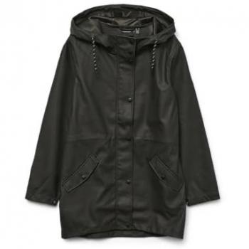 Giacca impermeabile Vero Moda Malou Nera XS