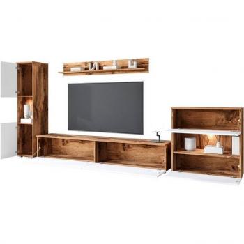 INOSIGN Wohnwand PARIS, Komplett-Set, 4-teilig, vielseitig montierbar