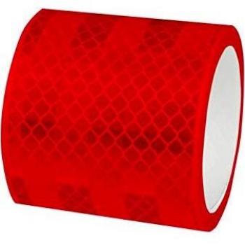 Autocollant réfléchissant LAS 10215 - 2 m rouge