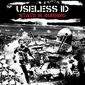 State is burning vinyl