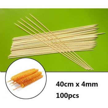 Bamboo BBQ Skewers 100pcs 40cm