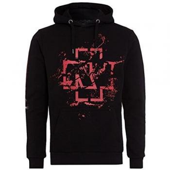 Rammstein Sweatshirt - Mein Herz Brennt - Spraylogo - S XXL - för män - svart