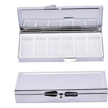 6-Grid Pill Box for Medications