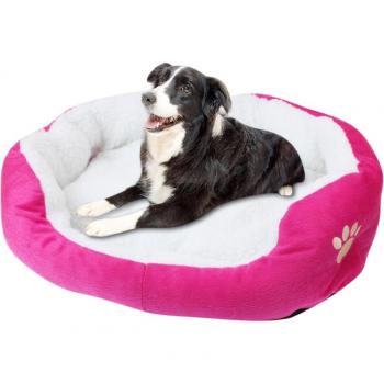 Tapis polaire en peluche pour chien et chat, lit douillet