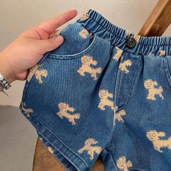 Shorts en Jean Imprimés pour Enfants