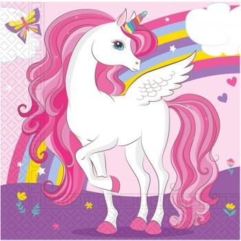 Magni Einhorn‑Serviette FSC Mix (20 Stück)