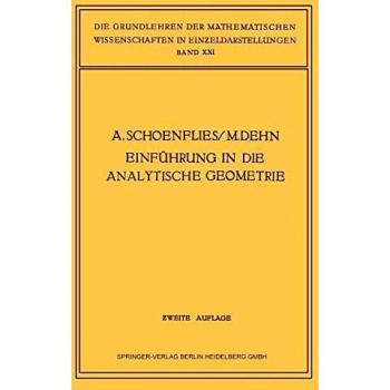 Einführung in die Analytische Geometrie der Ebene und des Raumes