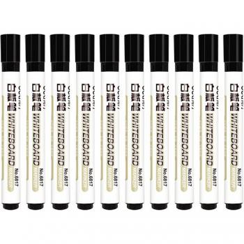 10PCS DELI 6817 Erasable Whiteboard Markers