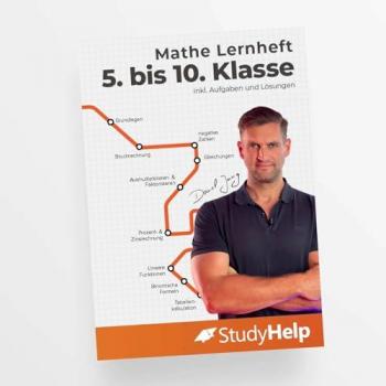 StudyHelp Verlag Mathematik Lernheft 5. bis 10. Klasse