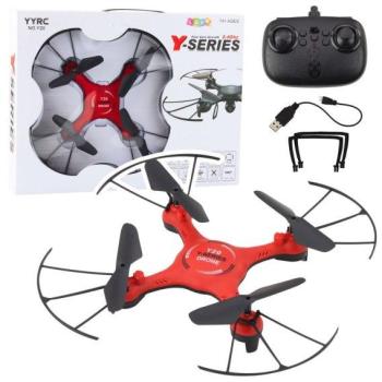 Drone LEANTOYS Y20 - Mini Drone avec Lumières Rotatives - Rouge