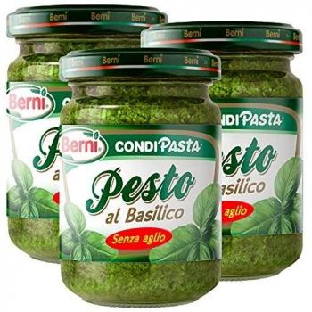 Condimento Pesto al Basilico Berni 135g