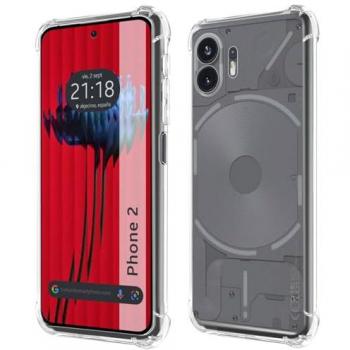 Funda Silicona Antigolpes Transparente compatible con Nothing Phone 2 5G