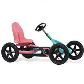 Berg Buddy Lua Pedal Go-Kart for Kids (Pink/Mint)