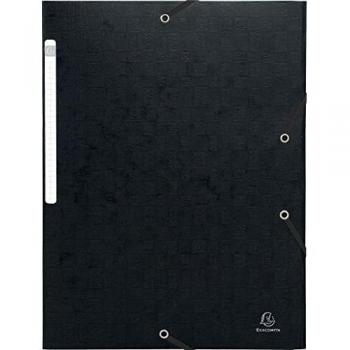 Exacompta Sammelmappe A4 Scotten schwarz 425g/qm